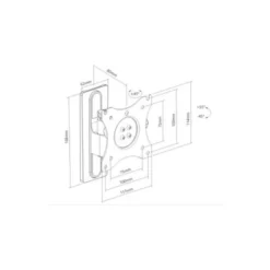 ANTARION Support TV -Magasin De Camping antarion support tv 2