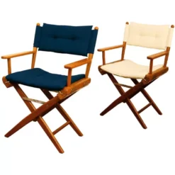 ARC Fauteuil De Pont En Teck