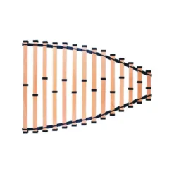 BEDFLEX Sommier à Lattes 8mm