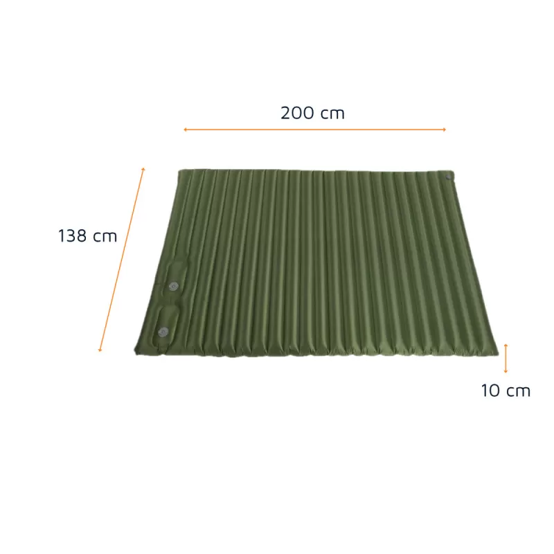 CAMP4 Matelas Gonflable 2 Personnes 4 CAMP4 Matelas Gonflable 2 Personnes – Image 2