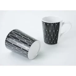 CAMP4 Set Vaisselle Black-White 16 Pièces -Magasin De Camping camp4 set vaisselle black white 16 pieces 5