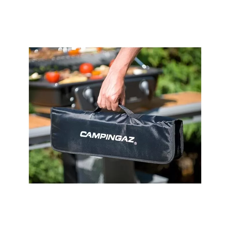 CAMPINGAZ Sacoche 5 Ustensiles Avec Manche En Bois 5 CAMPINGAZ Sacoche 5 Ustensiles Avec Manche En Bois – Image 3