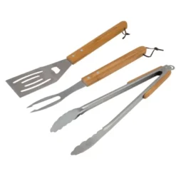 CAMPINGAZ Set 3 Ustensiles Manches Bois