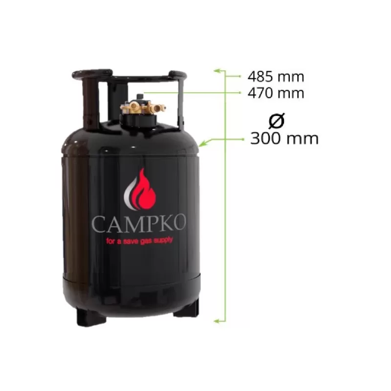 CAMPKO Bouteille GPL Rechargeable 9 Kg 7 CAMPKO Bouteille GPL Rechargeable 9 Kg – Image 5