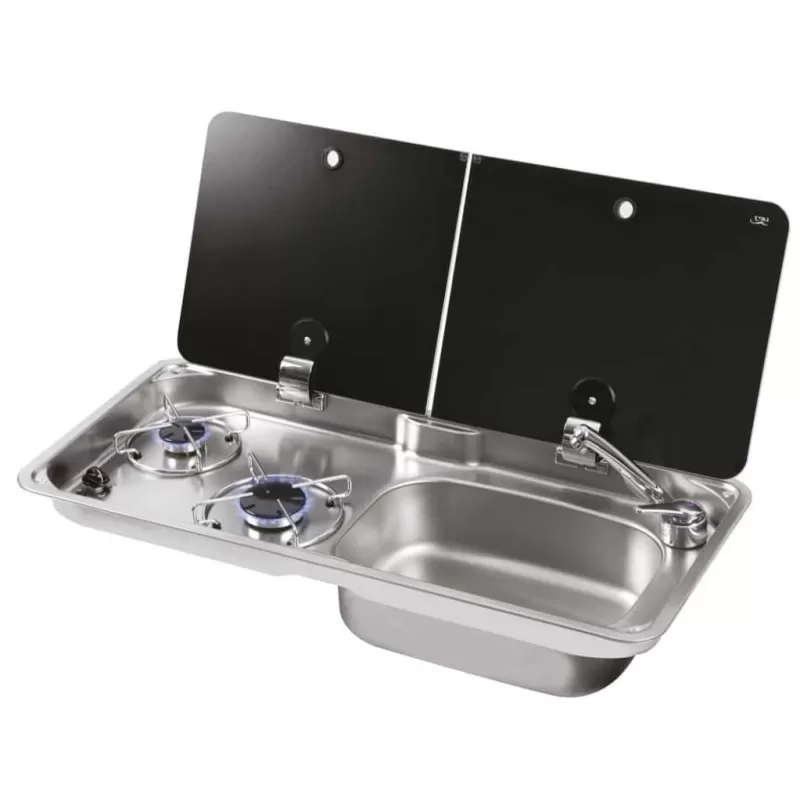 CAN Combiné 2 Feux Avec Couvercle 3 CAN Combiné 2 Feux Avec Couvercle