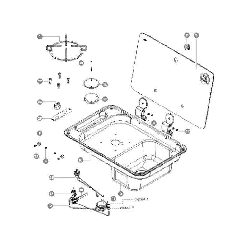 CAN Pièces Détachées FL13XX 3 CAN Pièces Détachées FL13XX