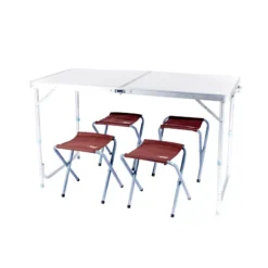 CAO Table Valise Avec 4 Sièges Alu