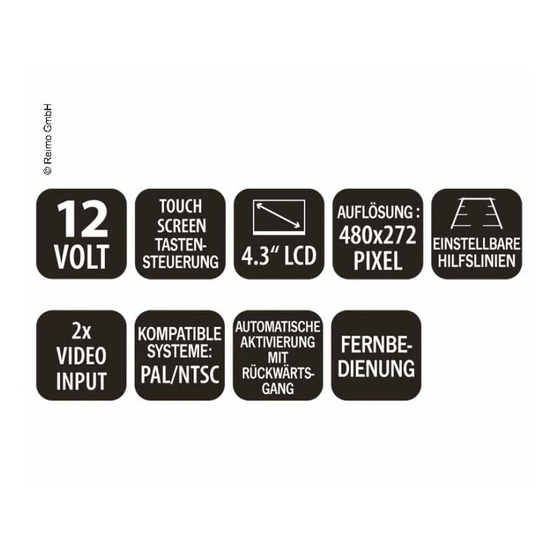 CARBEST Ecran Caméra De Recul Ducato 7 CARBEST Ecran Caméra De Recul Ducato – Image 5