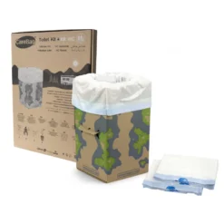 CLEANIS CareBag Kit Toilettes Sèches Pliable -Magasin De Camping cleanis carebag kit toilettes seches pliable 2