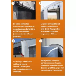 DOMETIC Paroi CampRoom PerfectRoof 8 DOMETIC Paroi CampRoom PerfectRoof -Magasin De Camping dometic paroi camproom perfectroof 2