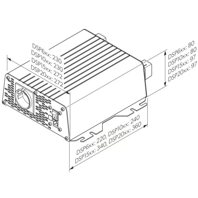 DOMETIC Sinpower DSP 600 à 2000W 5 DOMETIC Sinpower DSP 600 à 2000W – Image 3