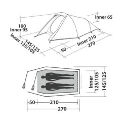 EASY CAMP Energy 200 Rustic Green -Magasin De Camping easy camp energy 200 rustic green 3