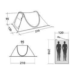 EASY CAMP Fireball 200 -Magasin De Camping easy camp fireball 200 2