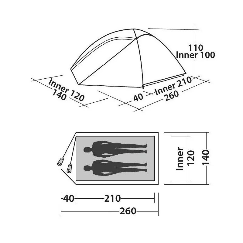 EASY CAMP Meteor 200 4 EASY CAMP Meteor 200 – Image 2