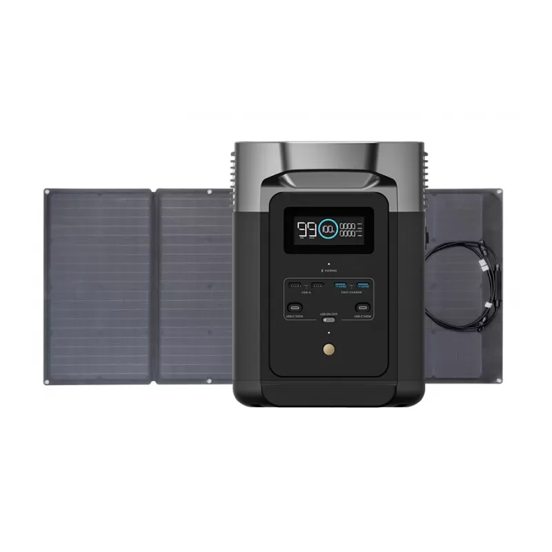 ECOFLOW Delta 2 1024 Wh + Panneau Solaire 400 W 3 ECOFLOW Delta 2 1024 Wh + Panneau Solaire 400 W