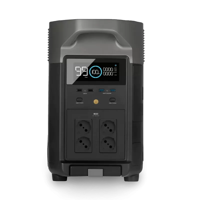 ECOFLOW Delta Pro 3600 Wh + Panneaux Solaires 2 X 400 W 4 ECOFLOW Delta Pro 3600 Wh + Panneaux Solaires 2 X 400 W – Image 2