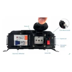 EM Convertisseur PSW24-1600DIF 5 EM Convertisseur PSW24-1600DIF -Magasin De Camping em convertisseur psw24 1600dif 1