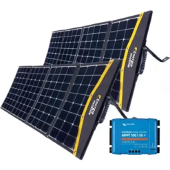 EM Kit Solaire Pliable 400W - VICTRON Régulateur MPPT 100/30