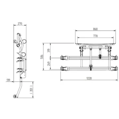 EUROCARRY Porte-vélos Pour RENAULT Master Depuis 2010 Deep Black -Magasin De Camping eurocarry porte velos pour renault master depuis 2010 deep black 2