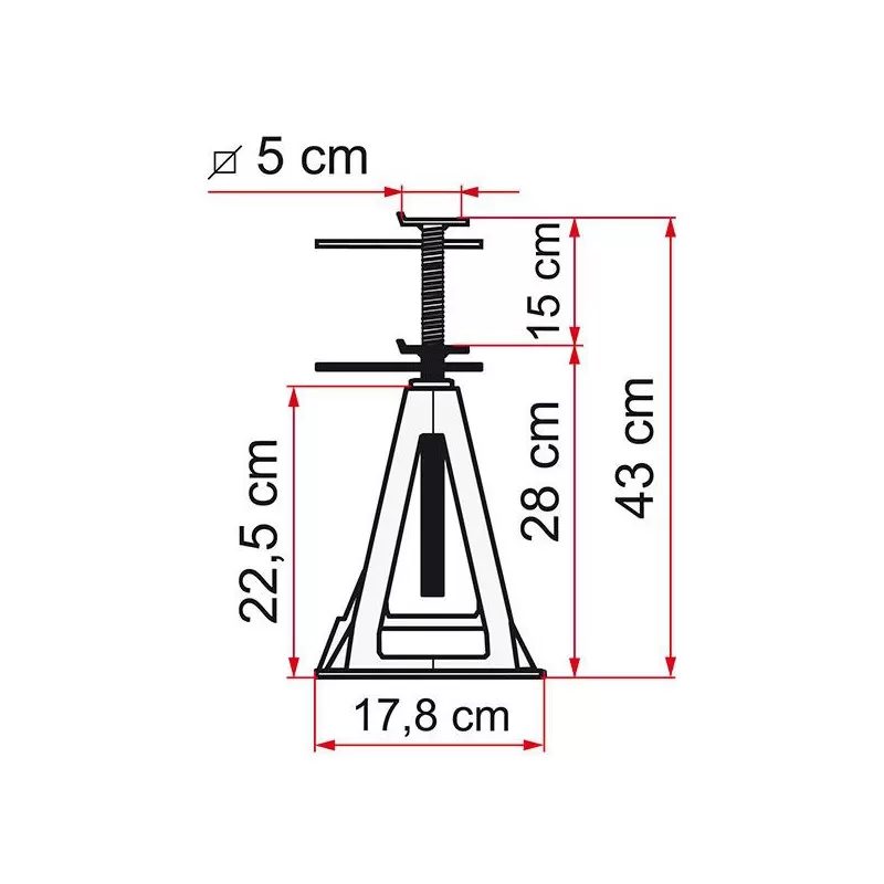 FIAMMA Alu Jacks 4 FIAMMA Alu Jacks – Image 2