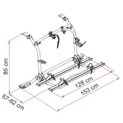 FIAMMA Carry Bike PRO | VW T6 / T6.1 - Hayon -Magasin De Camping fiamma carry bike pro vw t6 t61 2