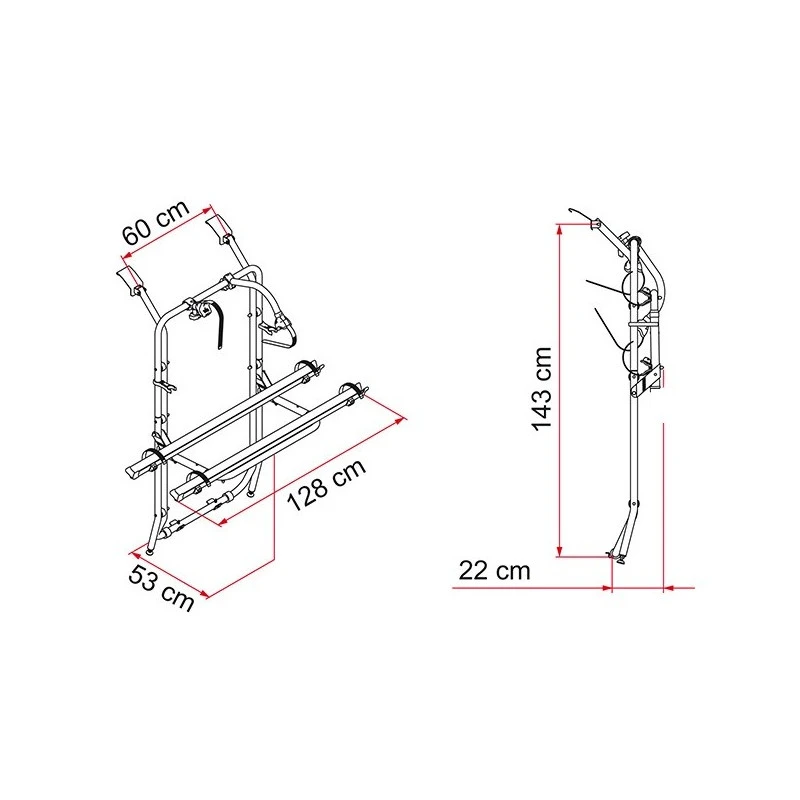 FIAMMA Carry-Bike | Trafic - Hayon 4 FIAMMA Carry-Bike | Trafic - Hayon – Image 2