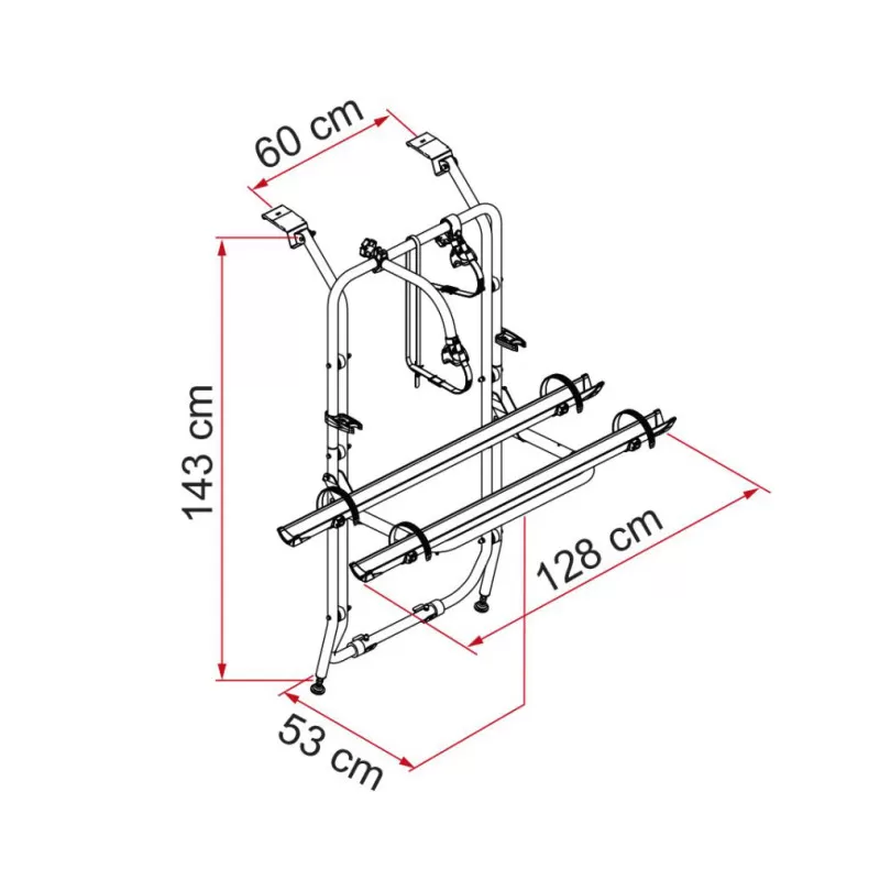 FIAMMA Carry Bike | Trafic 2 Et 3 - Hayon 5 FIAMMA Carry Bike | Trafic 2 Et 3 - Hayon – Image 3