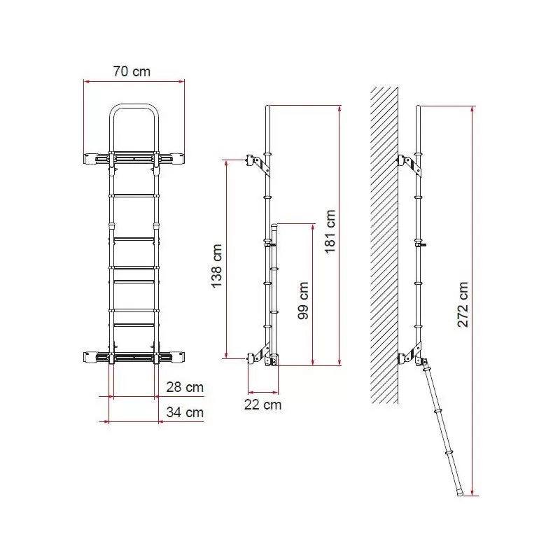 FIAMMA Deluxe Sprinter Deep Black 4 FIAMMA Deluxe Sprinter Deep Black – Image 2