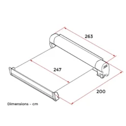 FIAMMA F45s 260 -Magasin De Camping fiamma f45 s 260 store f45s 4