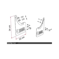 FIAMMA Mud Flap -Magasin De Camping fiamma mud flap 2