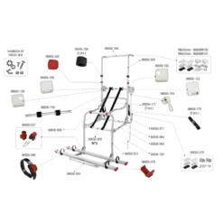 FIAMMA Pièces Détachées Carry-Bike Lift 77