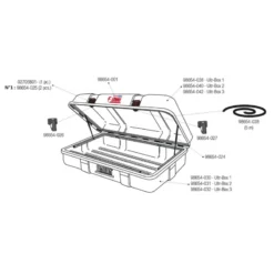 FIAMMA Pièces Détachées Ultra Box 1/2/3