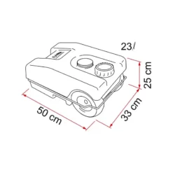 FIAMMA Roll-Tank 23 W 7 FIAMMA Roll-Tank 23 W -Magasin De Camping fiamma roll tank 23 w 2
