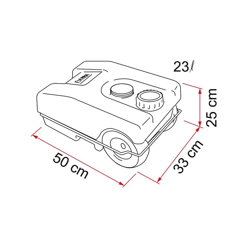 FIAMMA Roll-Tank 23 W 5 FIAMMA Roll-Tank 23 W – Image 3