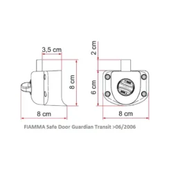 FIAMMA Safe Door Guardian Transit 9 FIAMMA Safe Door Guardian Transit -Magasin De Camping fiamma safe door guardian transit 2