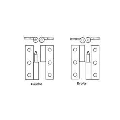 FS Charnière Laiton 100 X 47 X 4 Mm 7 FS Charnière Laiton 100 X 47 X 4 Mm -Magasin De Camping fs charniere laiton 100 x 47 x 4 mm 2