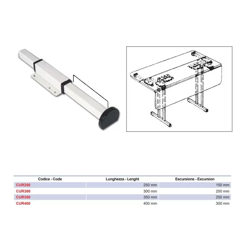 GES Système De Rallonge Pour Table 4 GES Système De Rallonge Pour Table – Image 2