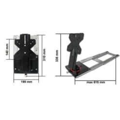 GESTEK Support TV Placard 360° -Magasin De Camping gestek support tv placard 360 2