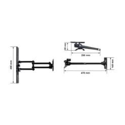 GESTEK Support TV Vertical 9 GESTEK Support TV Vertical -Magasin De Camping gestek support tv vertical 3