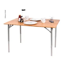 HT Table En Bambou 100 X 65 Cm