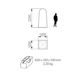 KAMPA Loo-Loo 7 KAMPA Loo-Loo -Magasin De Camping kampa loo loo 2