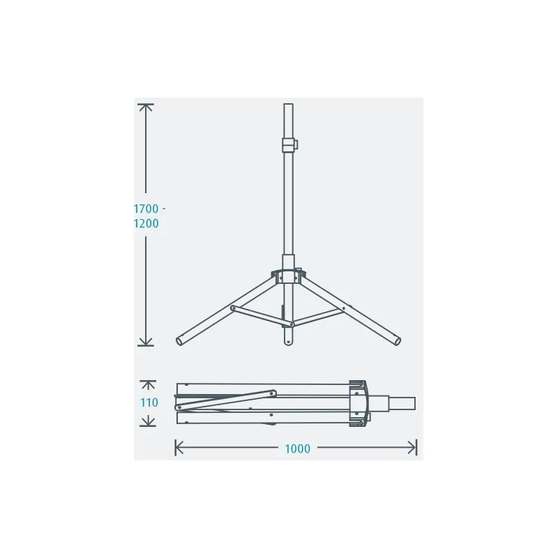 MAXVIEW Trépieds Satellite "Luxe" 7 MAXVIEW Trépieds Satellite "Luxe" – Image 5