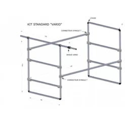 NAUTIX Kit Aménagement Vario Surf & Windsurf 9 NAUTIX Kit Aménagement Vario Surf & Windsurf -Magasin De Camping nautix kit amenagement vario surf windsurf 3