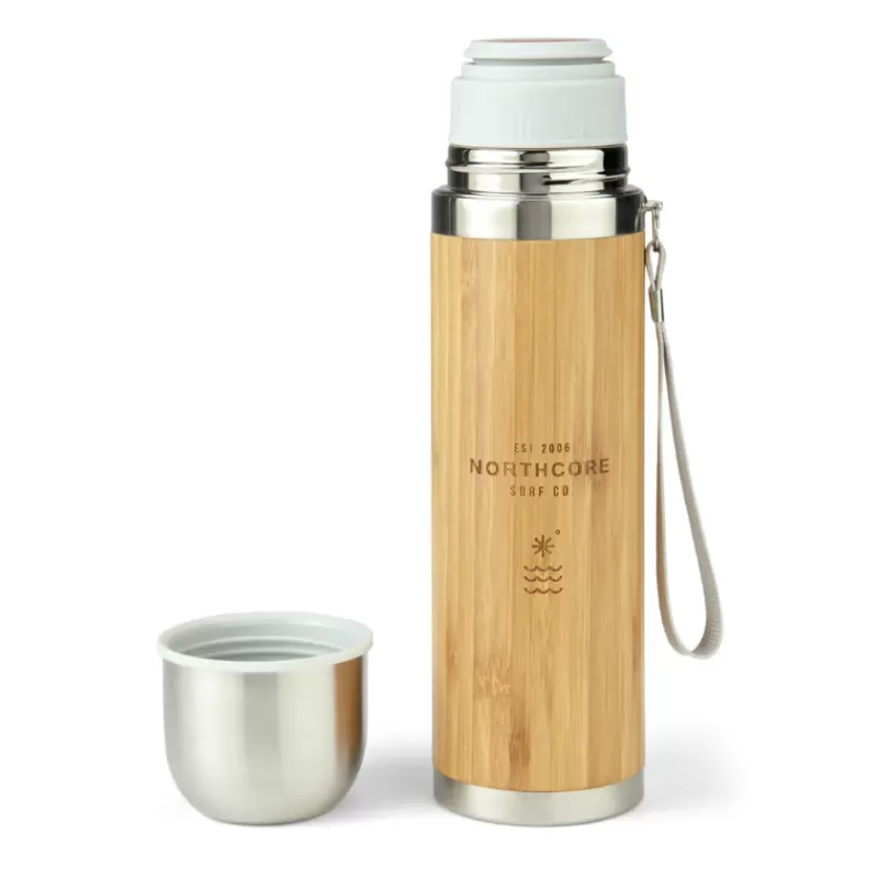 NORTHCORE Thermos® Bambou En Acier 360 Ml Avec Mug 3 NORTHCORE Thermos® Bambou En Acier 360 Ml Avec Mug