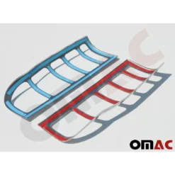 OMAC Cadres De Finition Feux AR Inox Ford Transit 4 -Magasin De Camping omac cadres de finition feux ar inox ford transit 4 4