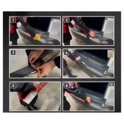 OMAC Protection Barre De Seuil Intérieur VW T6 12 OMAC Protection Barre De Seuil Intérieur VW T6 -Magasin De Camping omac protection barre de seuil interieur vw t6 3