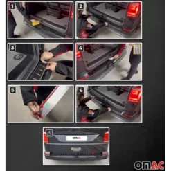 OMAC Protection Seuil De Coffre Carbone MB Vito W639 14 OMAC Protection Seuil De Coffre Carbone MB Vito W639 -Magasin De Camping omac protection pare chocs carbon mb vito w639 5