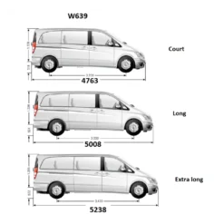 OMAC Rails De Toit Gris MB Vito W447/W639 10 OMAC Rails De Toit Gris MB Vito W447/W639 -Magasin De Camping omac rails de toit gris mb vito w447w639 2