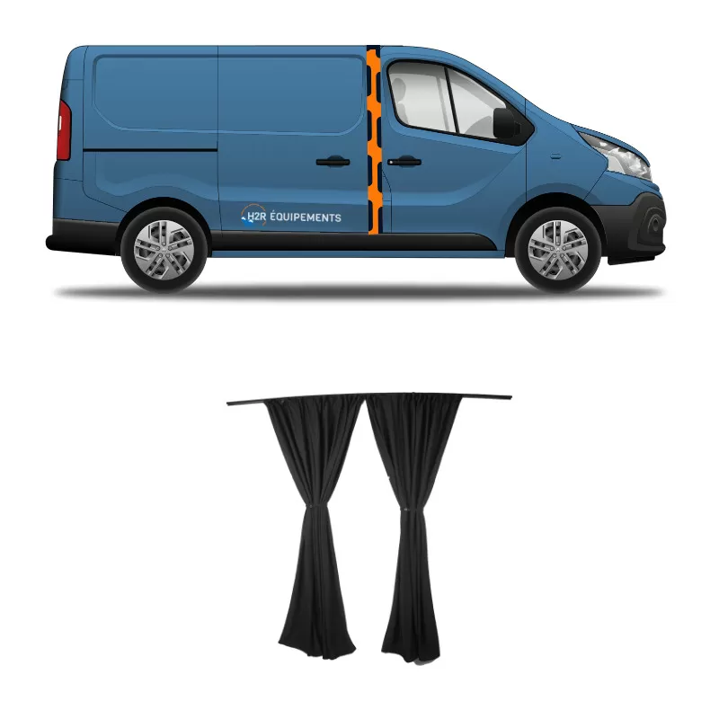 OMAC Rideau Séparation Cabine | Trafic 2 3 OMAC Rideau Séparation Cabine | Trafic 2