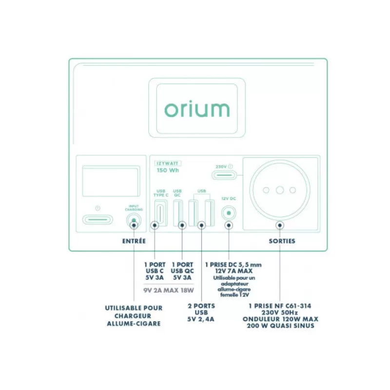 ORIUM Izywatt 146 Wh 9 ORIUM Izywatt 146 Wh – Image 7